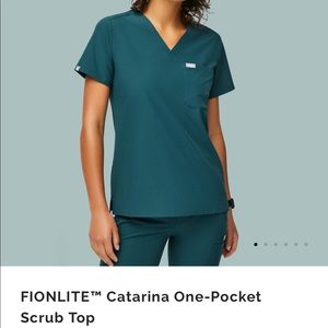 Figs catarina scrub FIONLYTE CARIBBEAN BLUE XXS